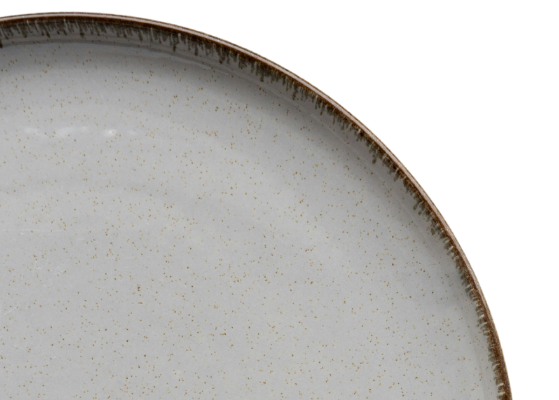 grey plate